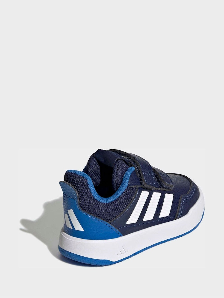 adidas Blue/White Hook and Loop Tensaur Sport 3.0 Infant Trainers