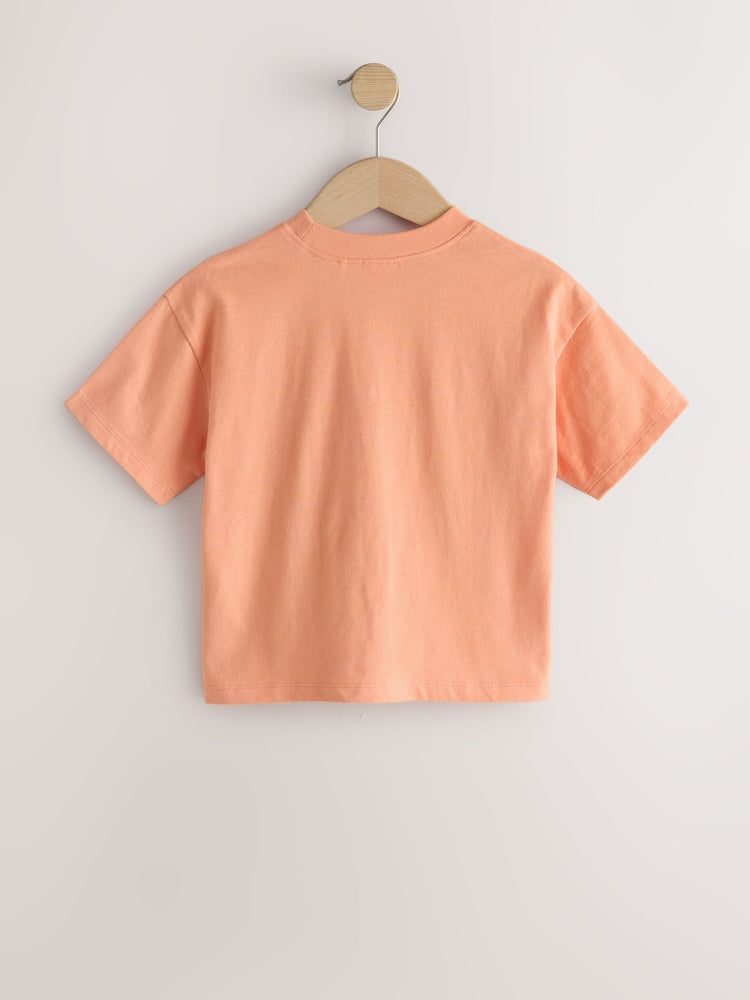 Orange Summer Short Sleeve T-Shirt (3mths-7yrs)