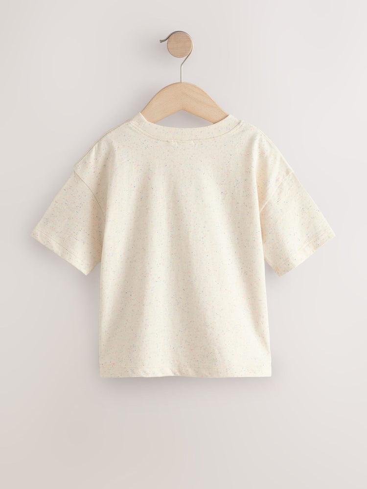 Grey Nep Short Sleeve T-Shirt (3mths-7yrs)