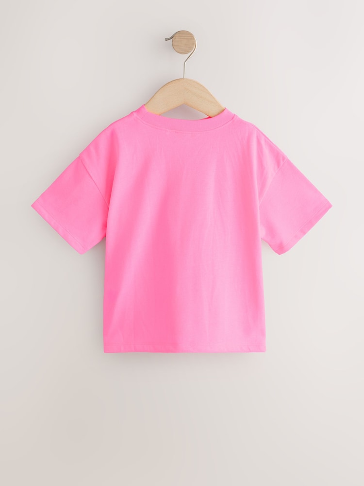 Pink Short Sleeve T-Shirt (3mths-7yrs)
