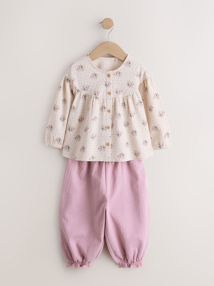 Pink Ditsy Floral