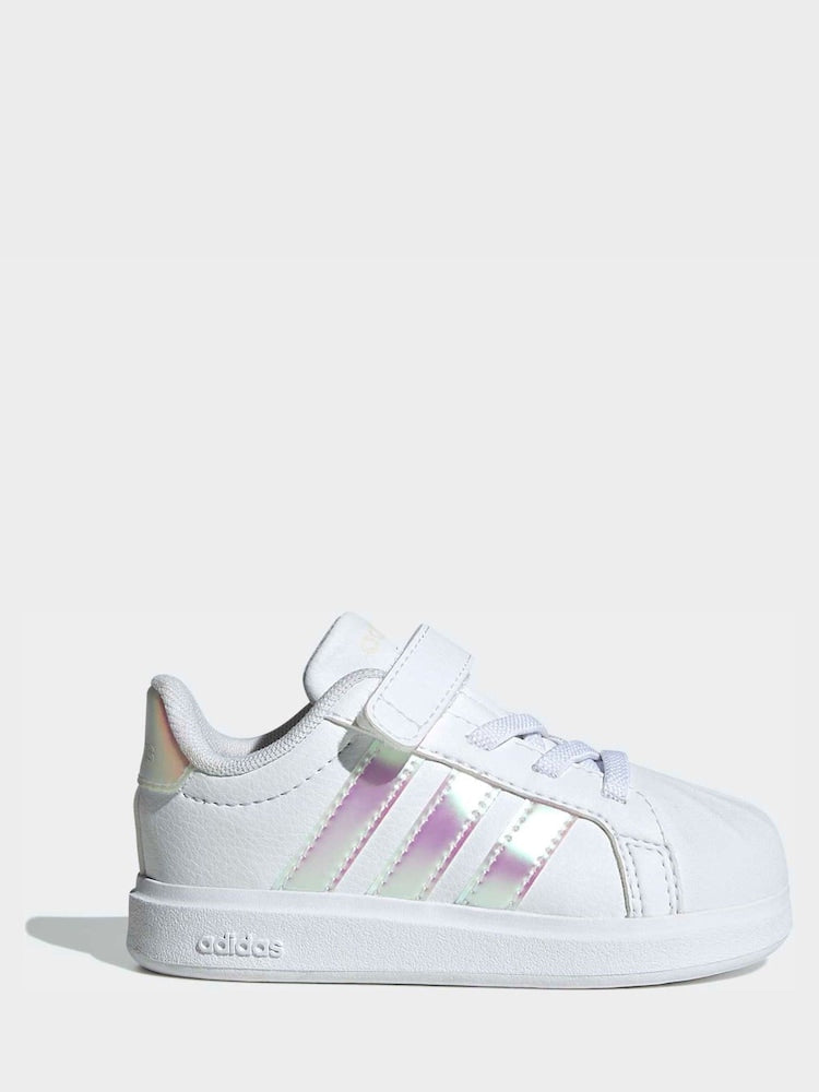 adidas White Street Talk Infant Trainers