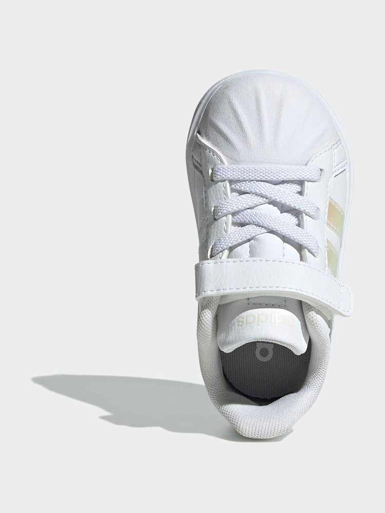 adidas White Street Talk Infant Trainers