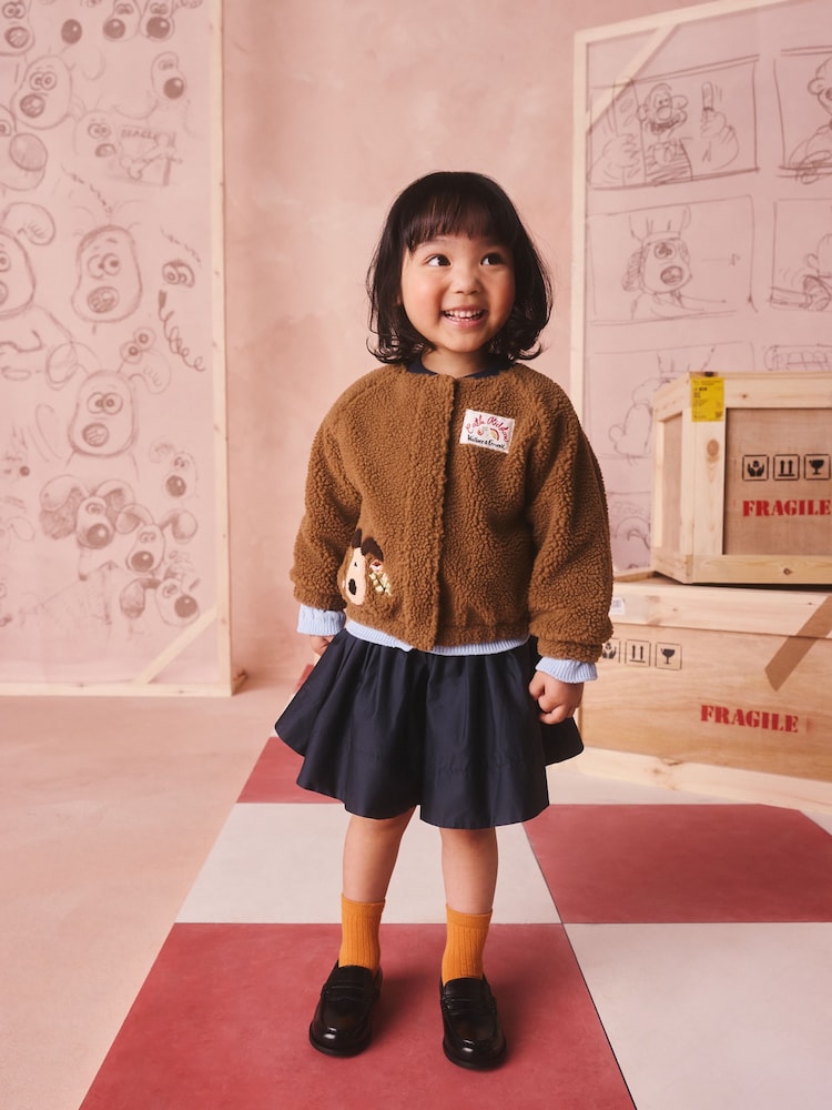 Brown Cath Kidston Wallace And Gromit Fleece (3mths-7yrs)