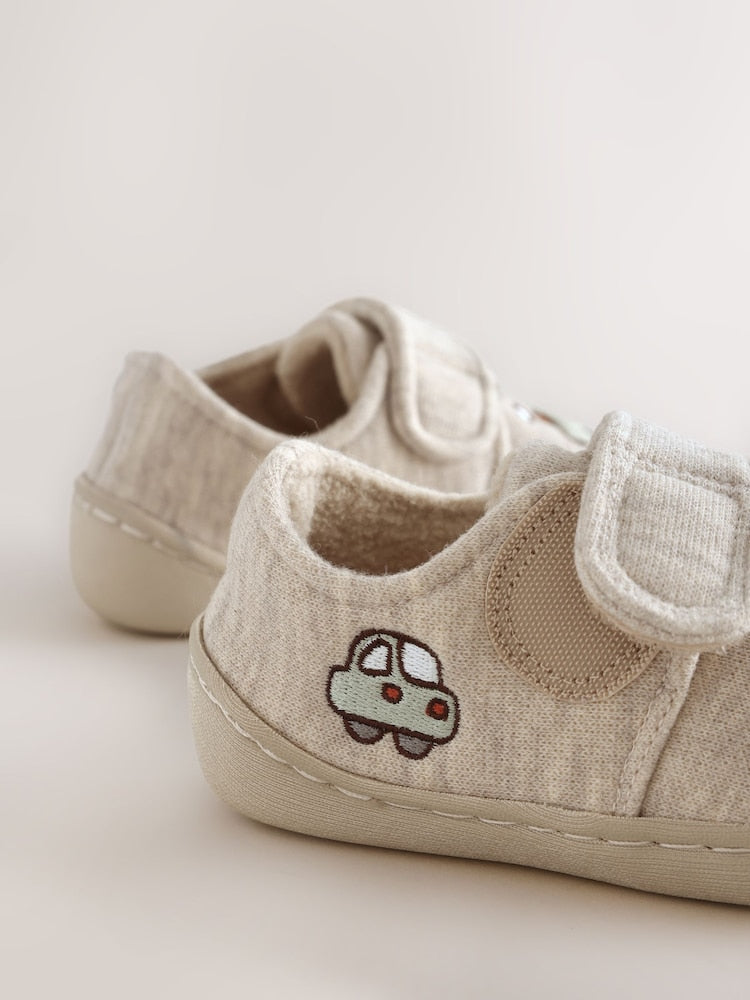 Neutral Transport Touch Fastening Cupsole Slippers