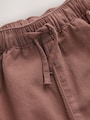 Chocolate Brown Embroidered Pullon Trousers (3mths-7yrs) - Size 3-6 Months (62-68cm)