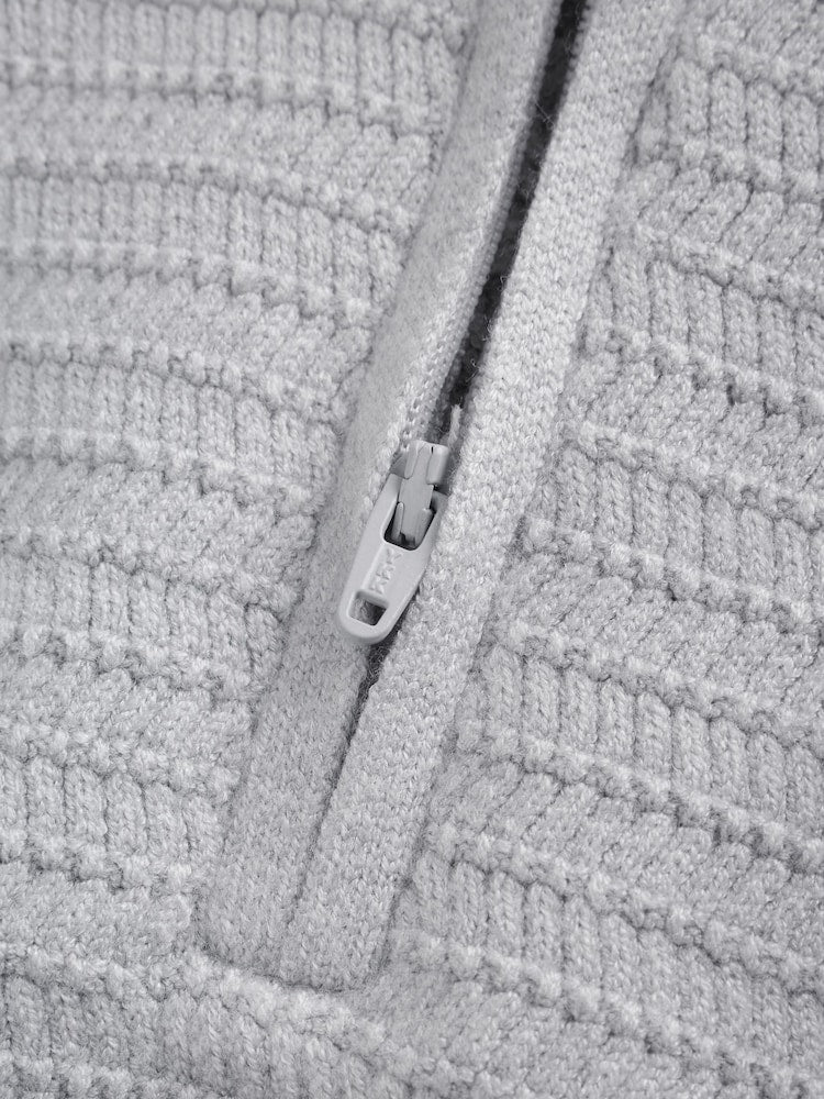 Grey Knitted