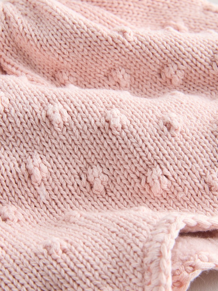 Pink Pointelle
