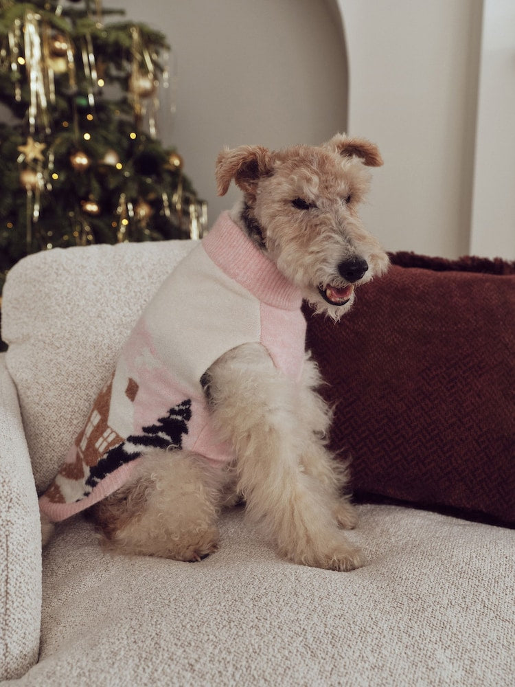 Ecru Gingerbread Christmas Jumper (3-16yrs)