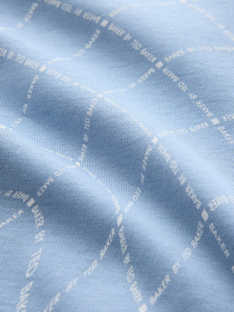 Baker by Ted Baker Blue Baker by Ted Baker 3 Pack Sleepsuits