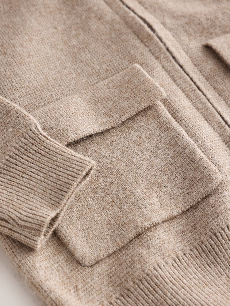 Baker by Ted Baker Stone Stone Knitted Jacket