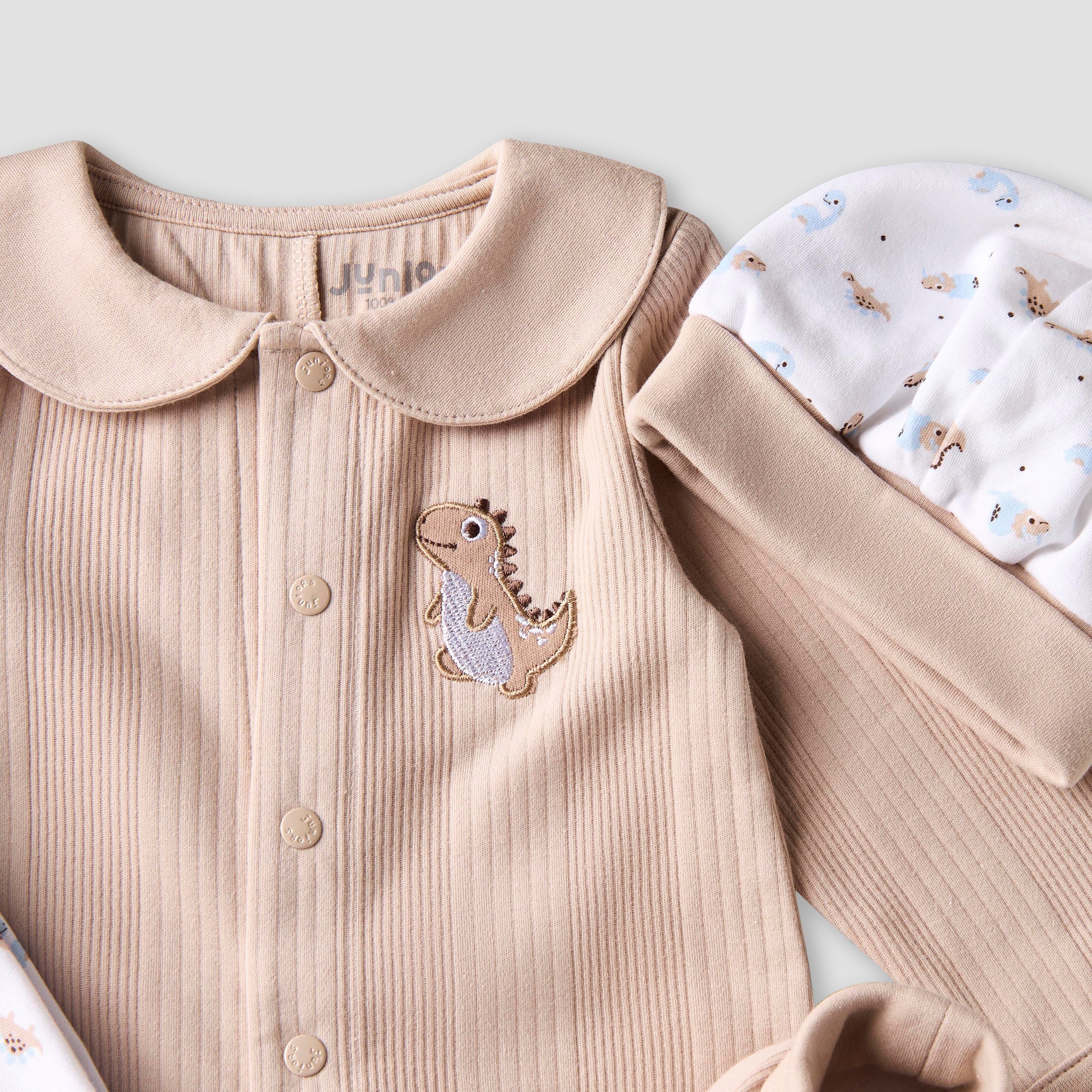 Set of 5 Juniors Clothing Gift Set with Dinosaur Print