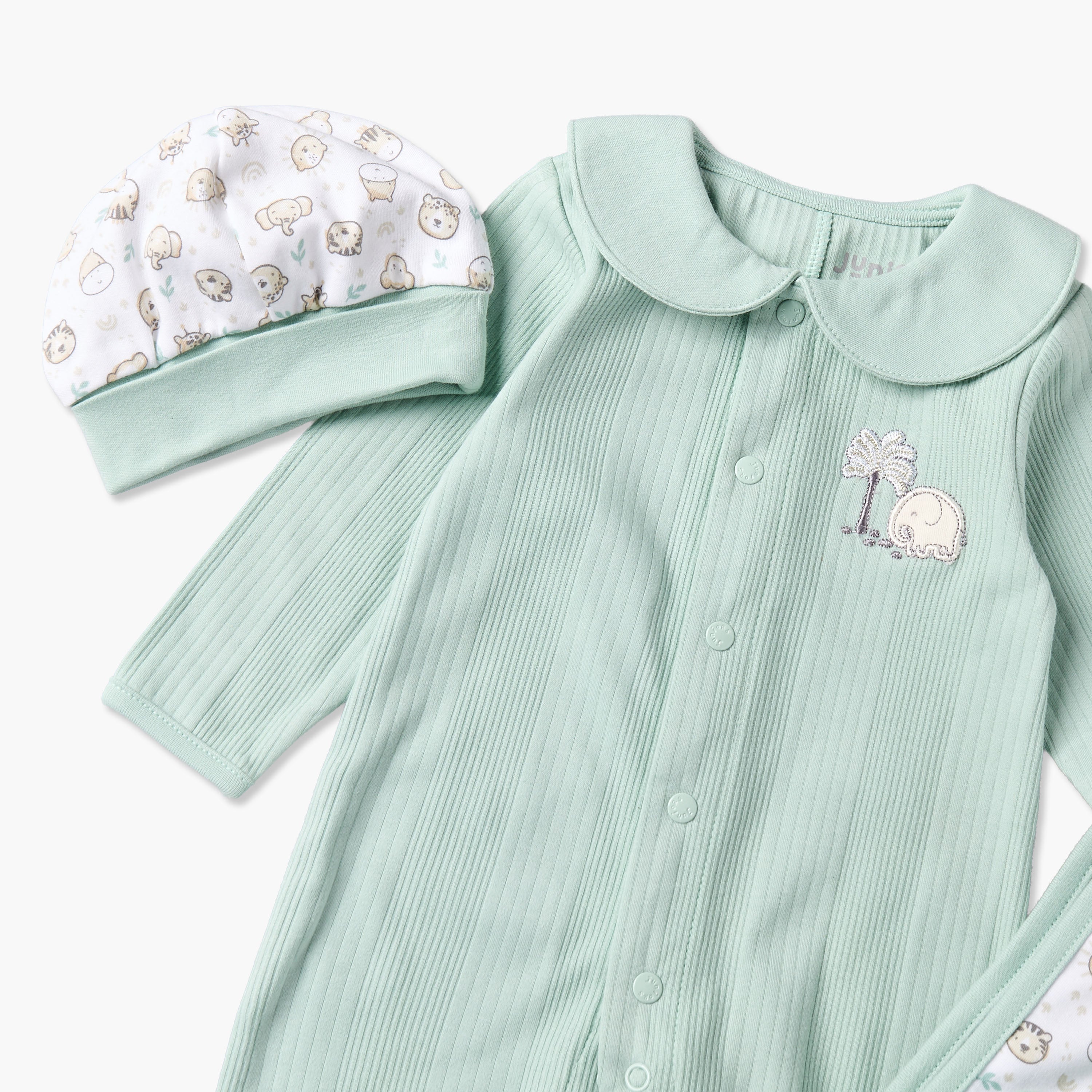 Set of 5 Juniors Clothing Gift Set with Elephant Print