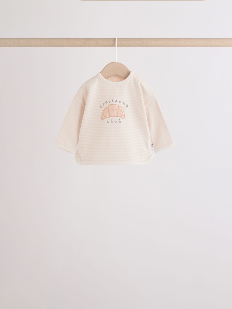 Neutral Brunch Club Baby Top & Leggings Set 6 Piece (0mths-2yrs)