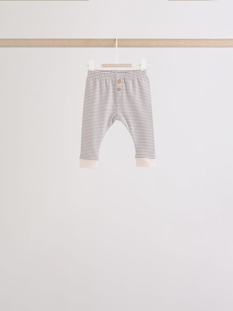 Neutral Brunch Club Baby Top & Leggings Set 6 Piece (0mths-2yrs)