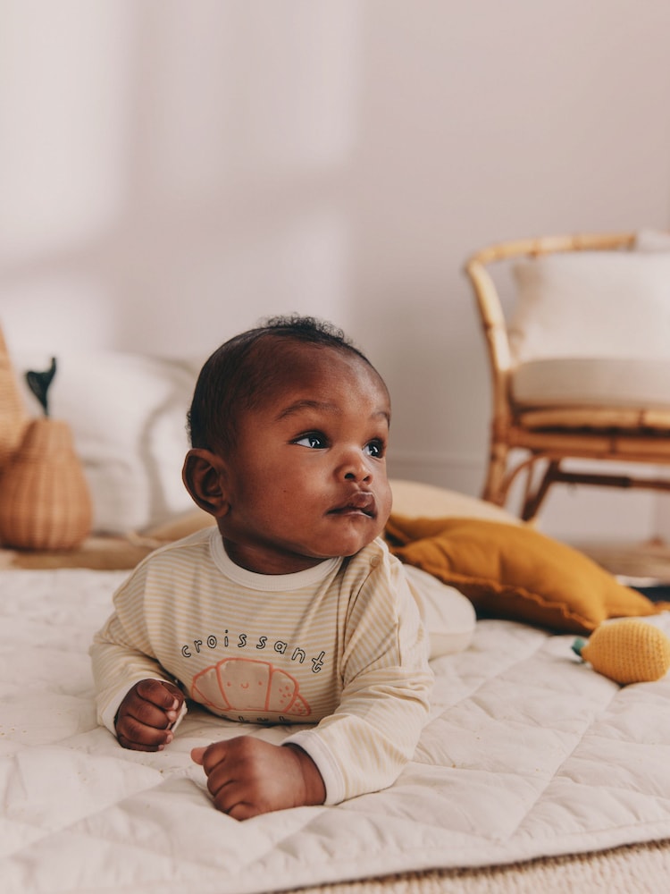 Neutral Brunch Club Baby Top & Leggings Set 6 Piece (0mths-2yrs)