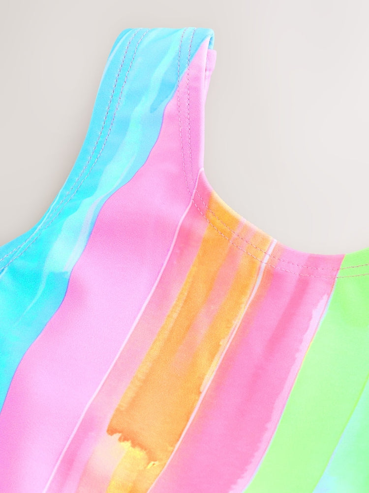 Rainbow Stripe Swimsuit (3mths-10yrs)