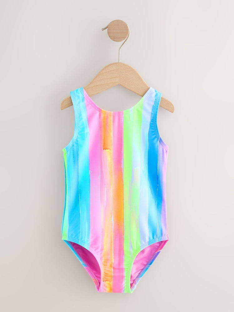 Rainbow Stripe Swimsuit (3mths-10yrs)