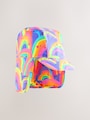 Purple Rainbow Swim Legionnaire Hat (3mths-10yrs) - Size 3-9 Months (62-74cm)