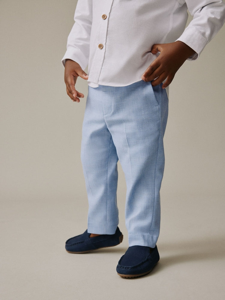 Blue Smart Trousers (3mths-7yrs)