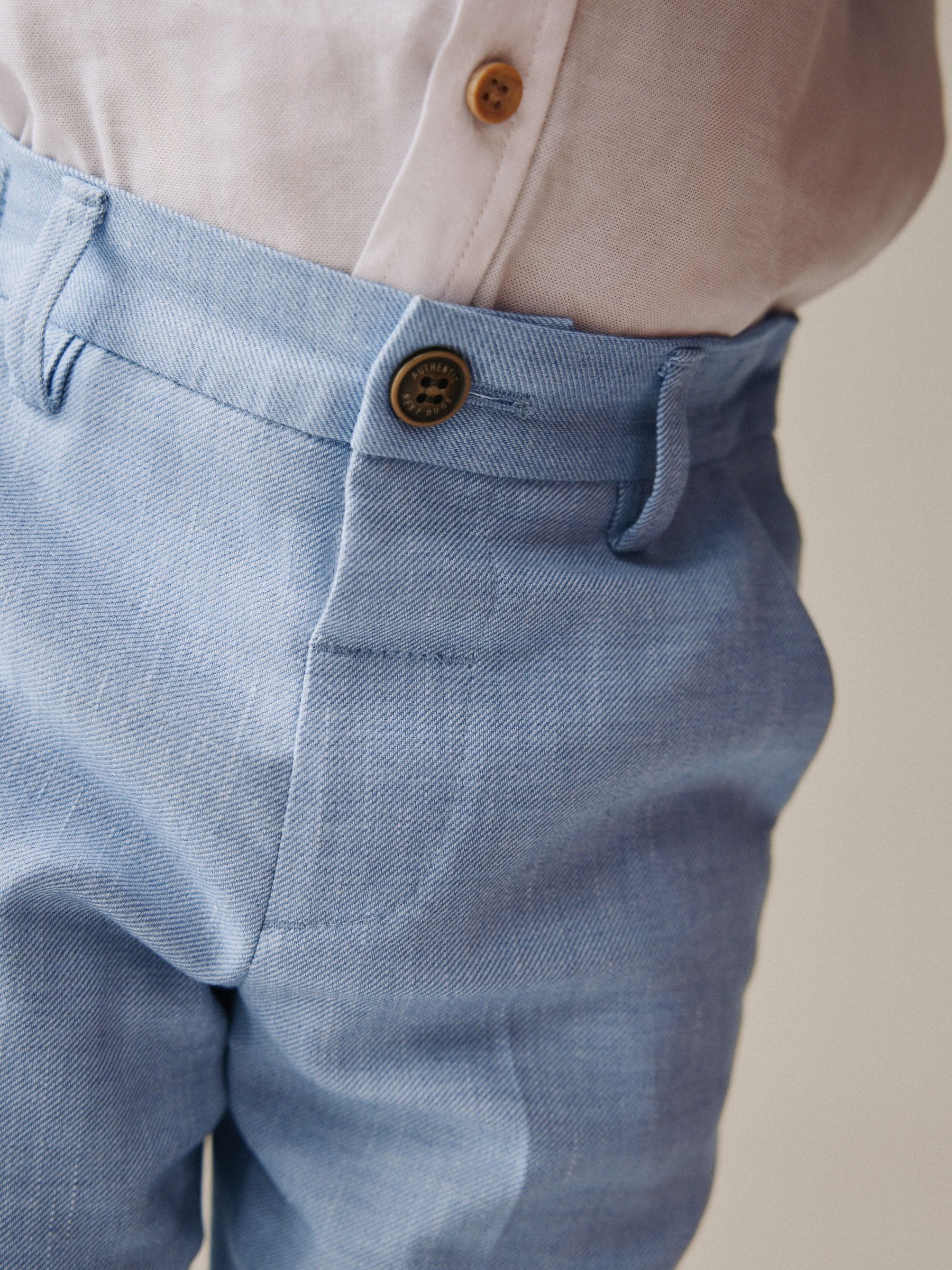 Blue Smart Trousers (3mths-7yrs)