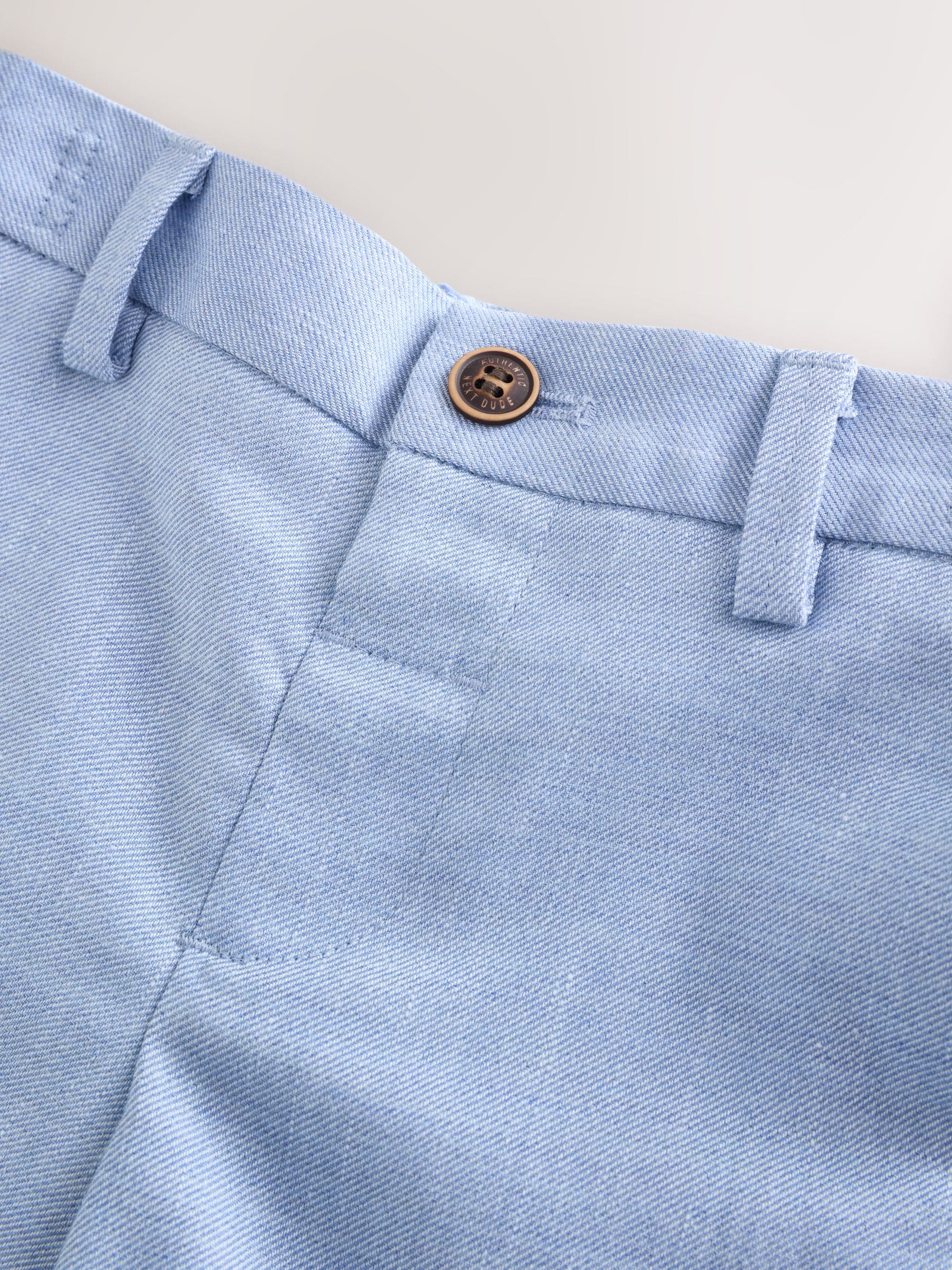 Blue Smart Trousers (3mths-7yrs)