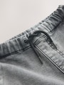 Grey Comfort Stretch Wide Cargo Jeans (3mths-7yrs) - Size 3-6 Months (62-68cm)