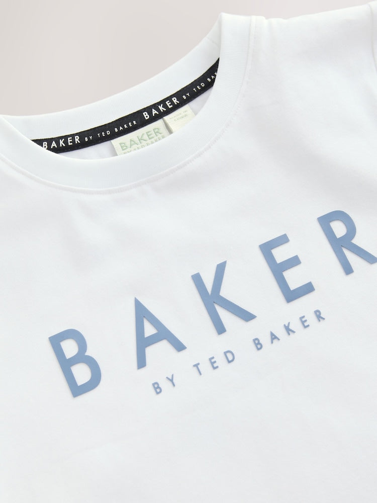 Baker by Ted Baker 3 Piece Textured Jacket T-Shirt and Trousers Set
