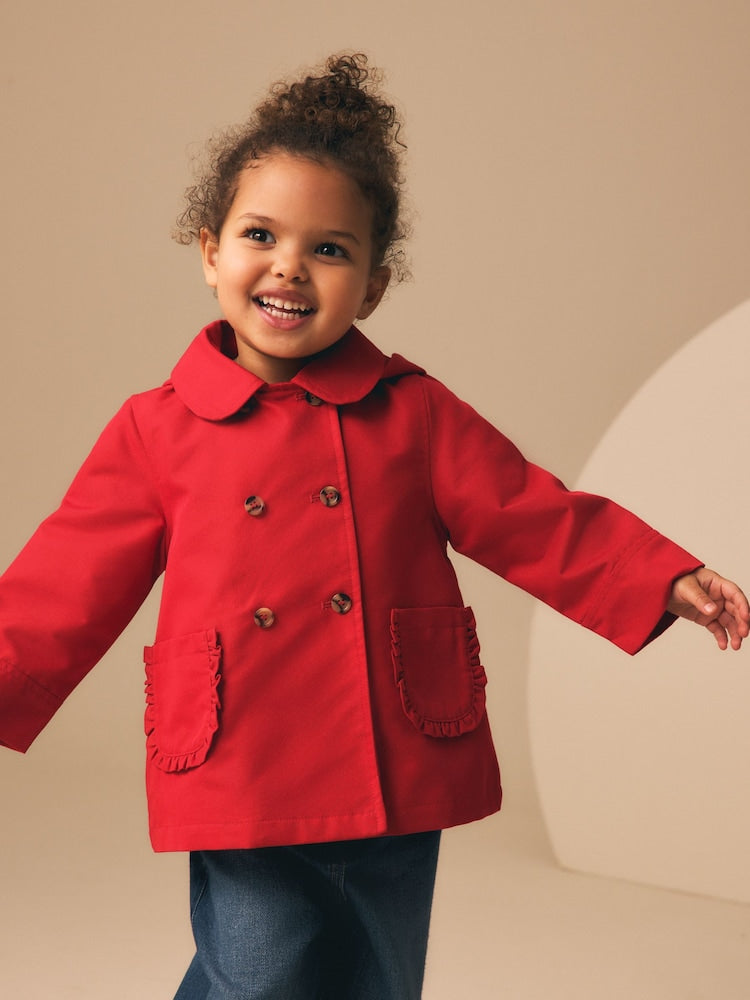 Red Shower Resistant Coat (3mths-7yrs)