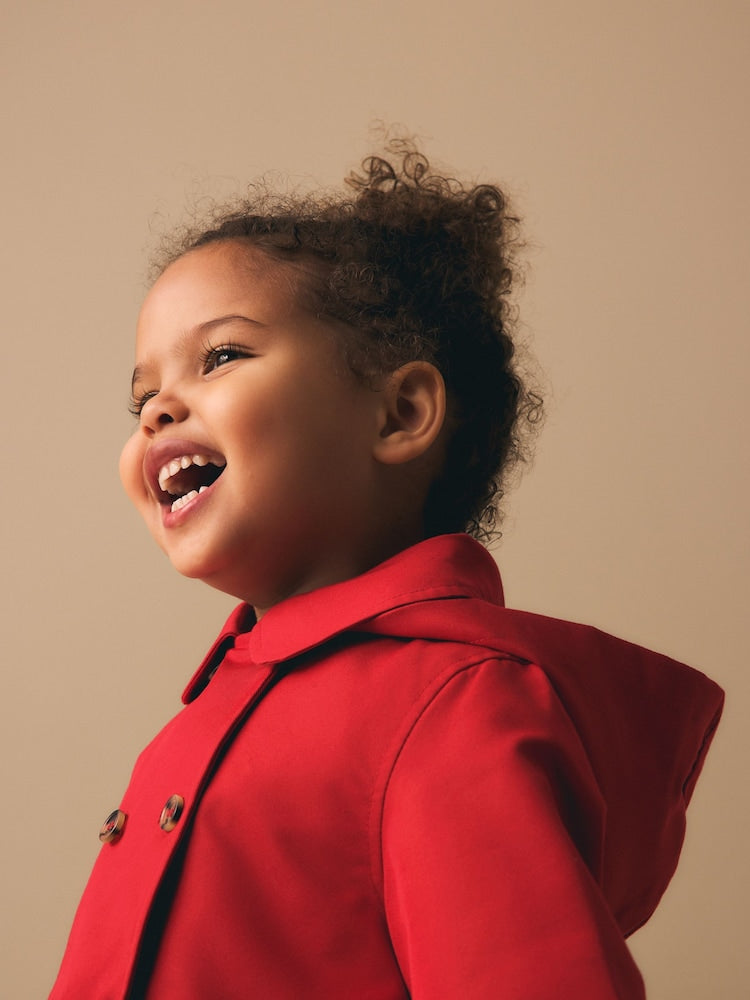 Red Shower Resistant Coat (3mths-7yrs)