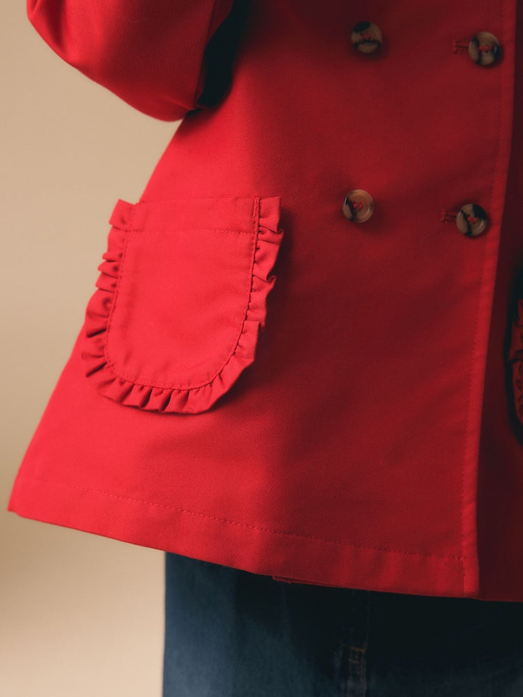 Red Shower Resistant Coat (3mths-7yrs)