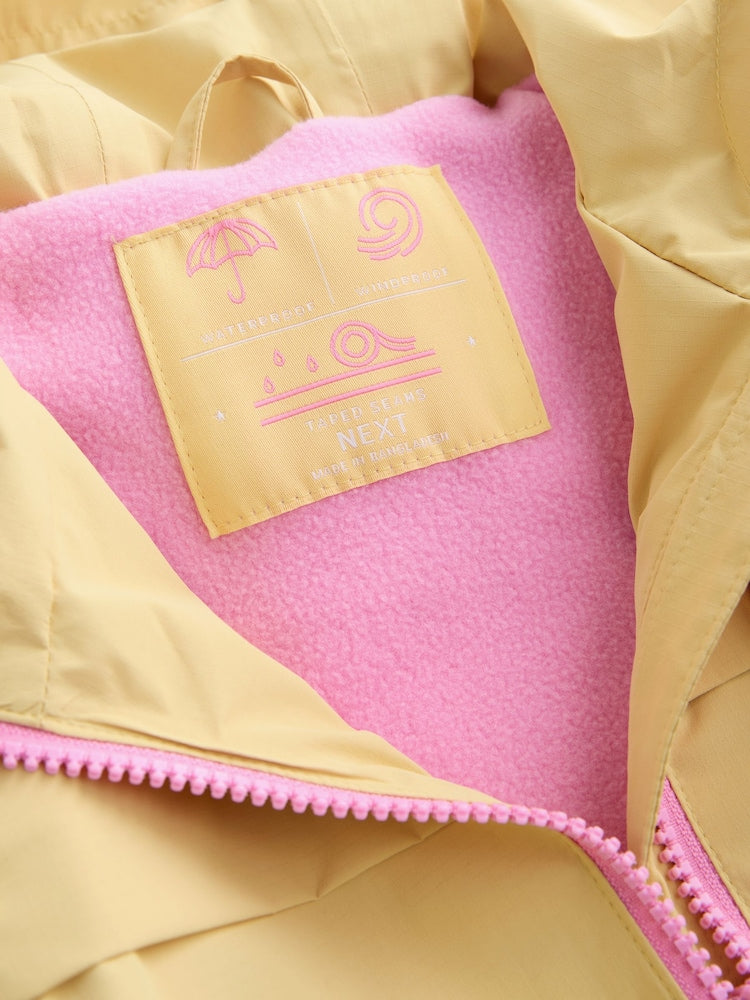 Lemon 3D Flower Waterproof Jacket (6mths-7yrs)