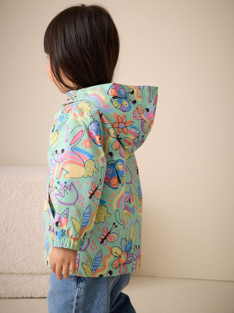 Green Character Waterproof Jacket (6mths-7yrs)