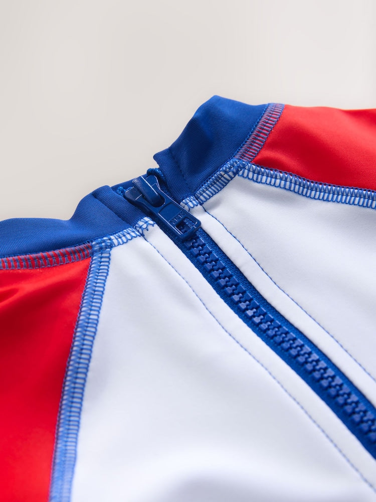 Spiderman Rash Vest and Swim Shorts Set (3mths-7yrs)