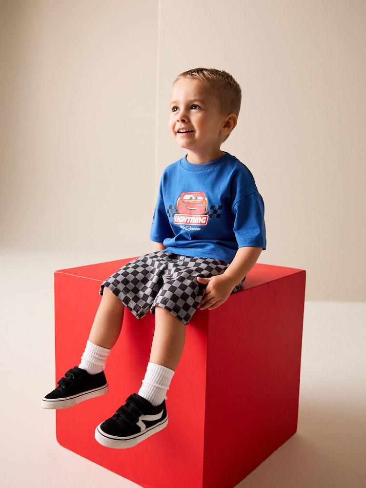 Blue Disney Cars T-Shirt and Shorts Set (9mths-8yrs)
