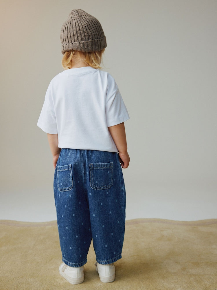 Blue Spot Pullon Barrel Jeans (3mths-7yrs)
