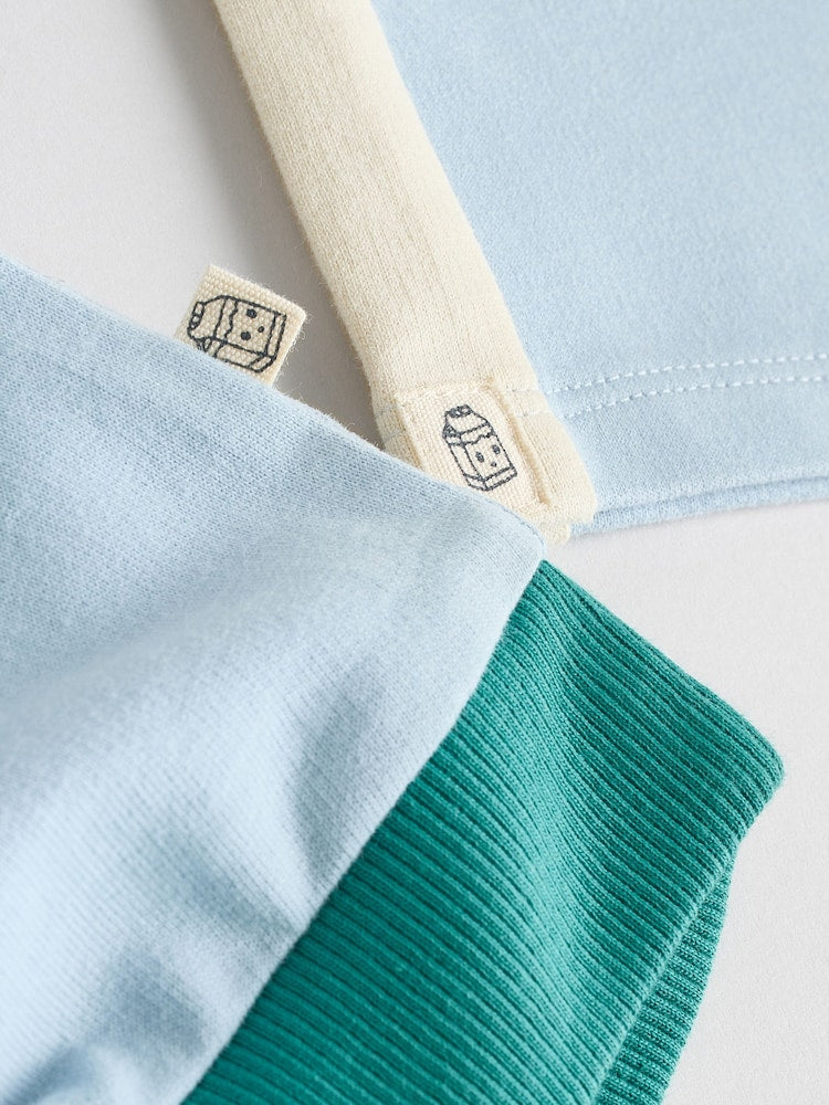 Blue Milk Club Sweatshirt and Shorts Baby Set (0mths-2yrs)