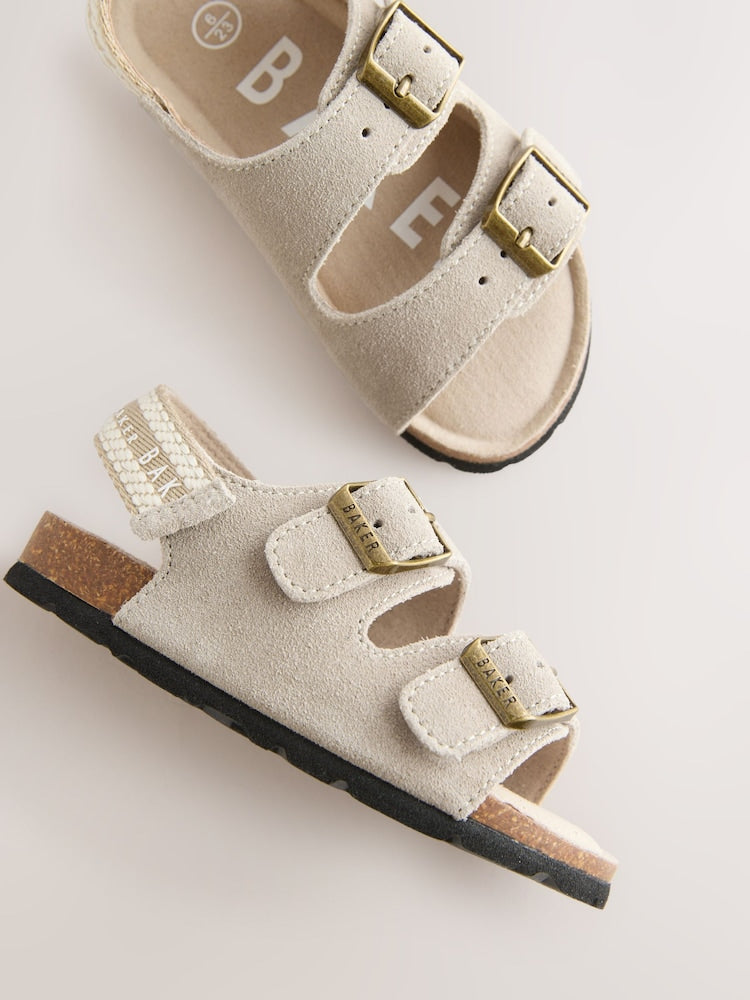 Baker by Ted Baker Double Strap Footbed Sandals