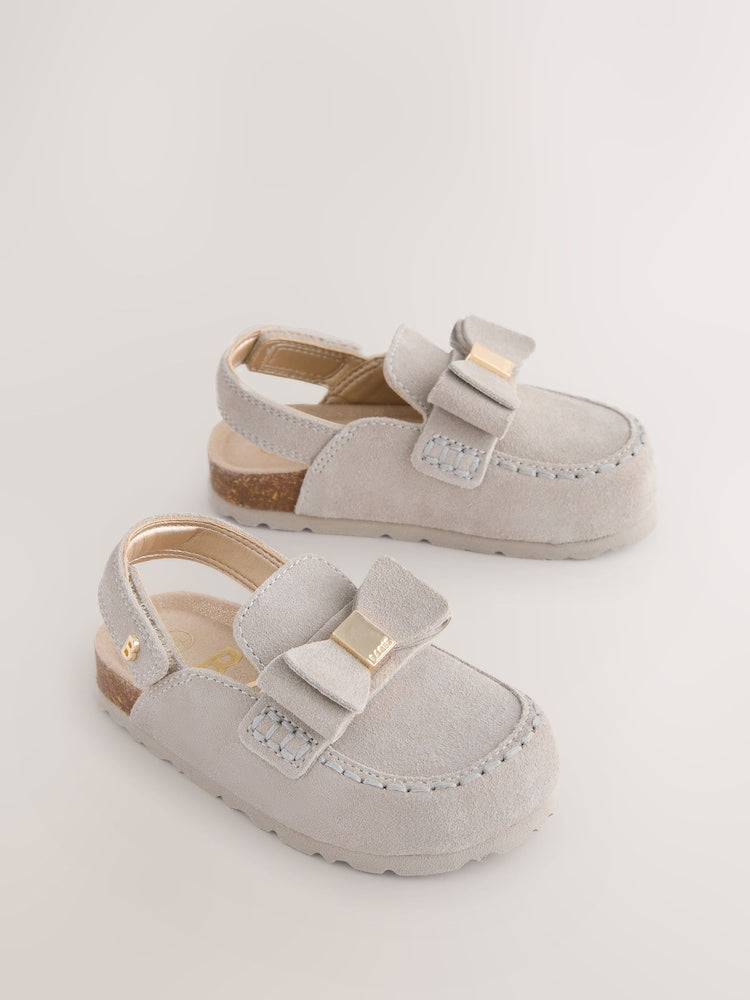 Baker by Ted Baker Bow Mocassin Mule Clog Sandals
