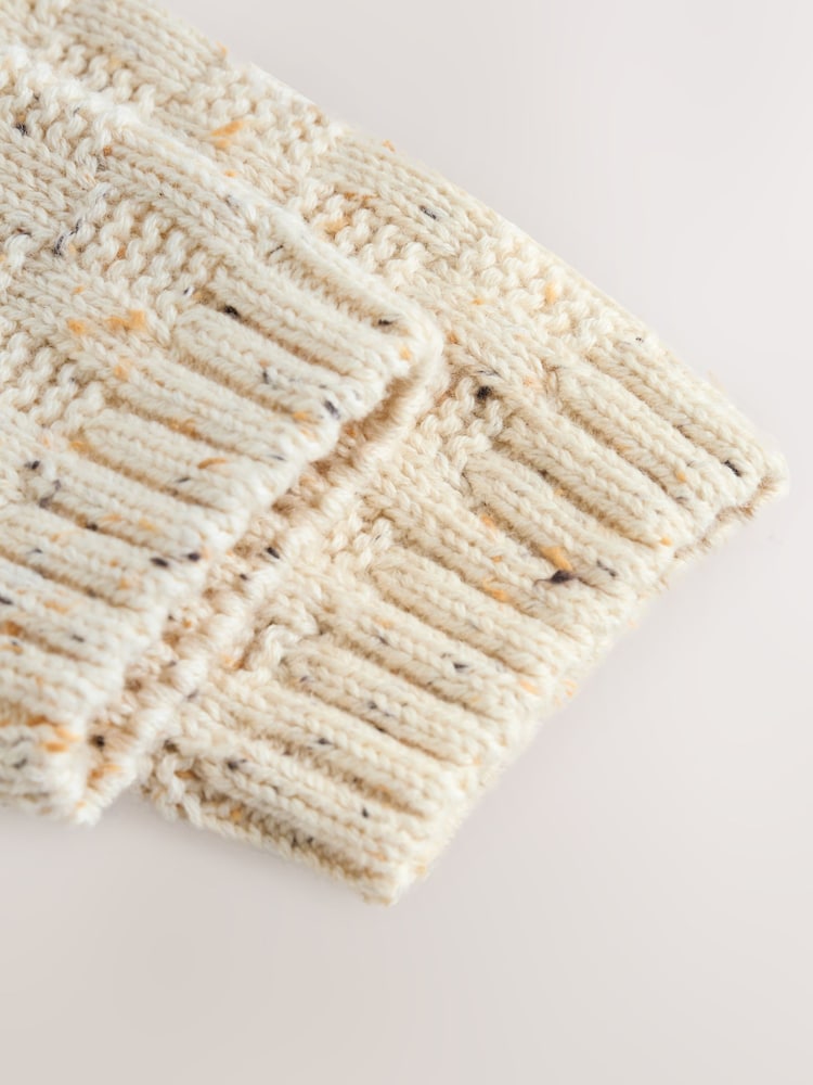 Natural Milk Club Embroidered Baby Cardigan