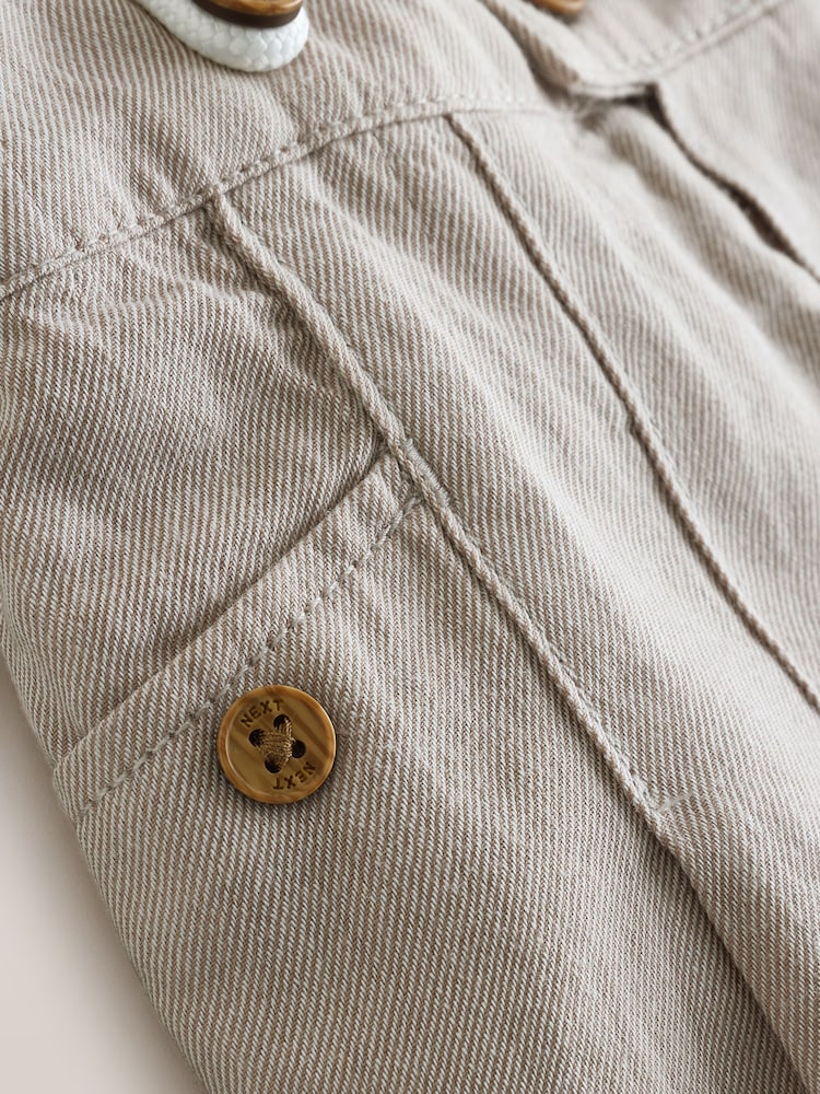 Neutral Baby Shirt Trousers and Braces Set 3 Piece (0mths-2yrs)