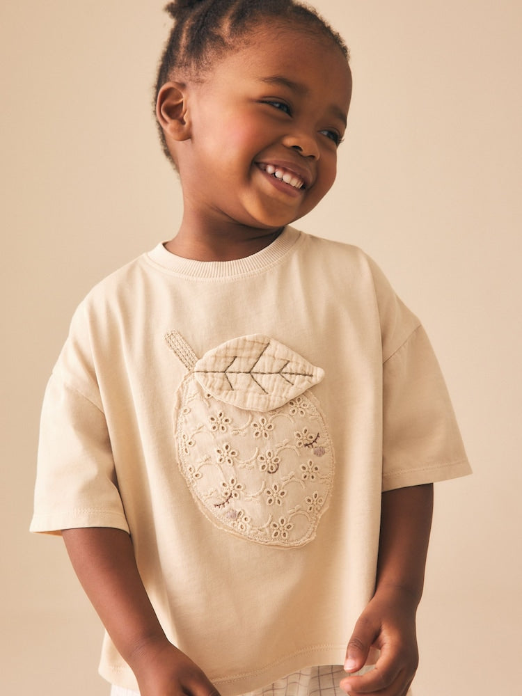Lemon Yellow Short Sleeve T-Shirt and Shorts Set (3mths-7yrs)