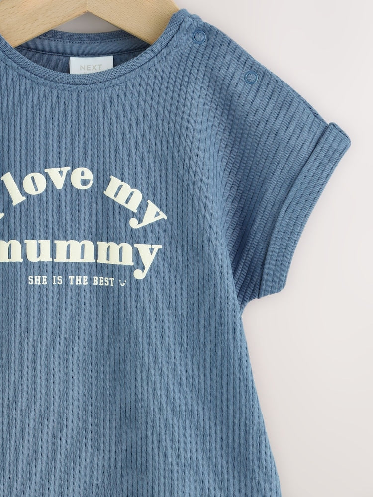 Blue I Love My Mummy
