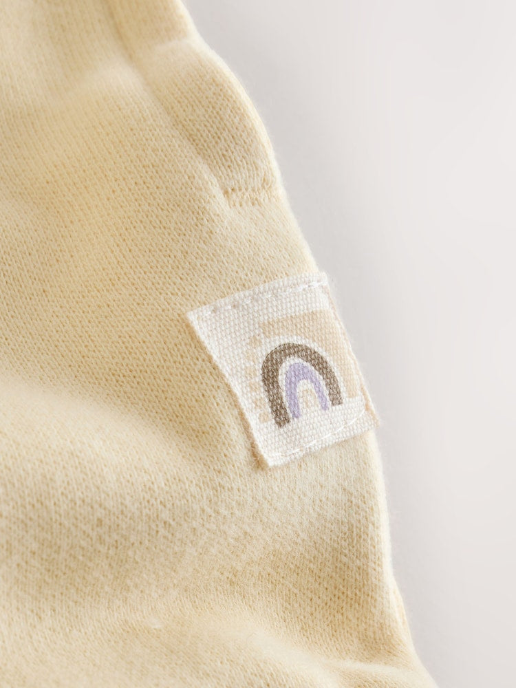Butter Yellow Wide Leg Sweat Joggers (3mths-7yrs)