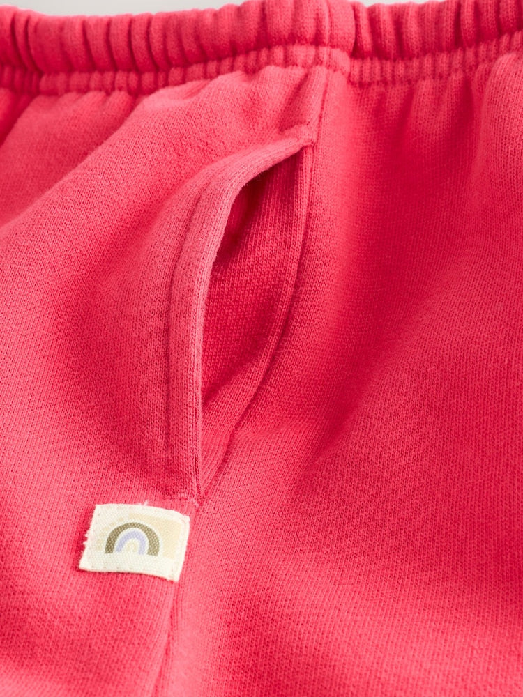 Fuchsia Pink Wide Leg Sweat Joggers (3mths-7yrs)