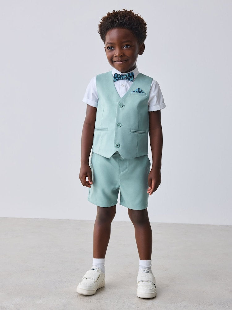 Baker by Ted Baker Shirt Waistcoat and Shorts Set