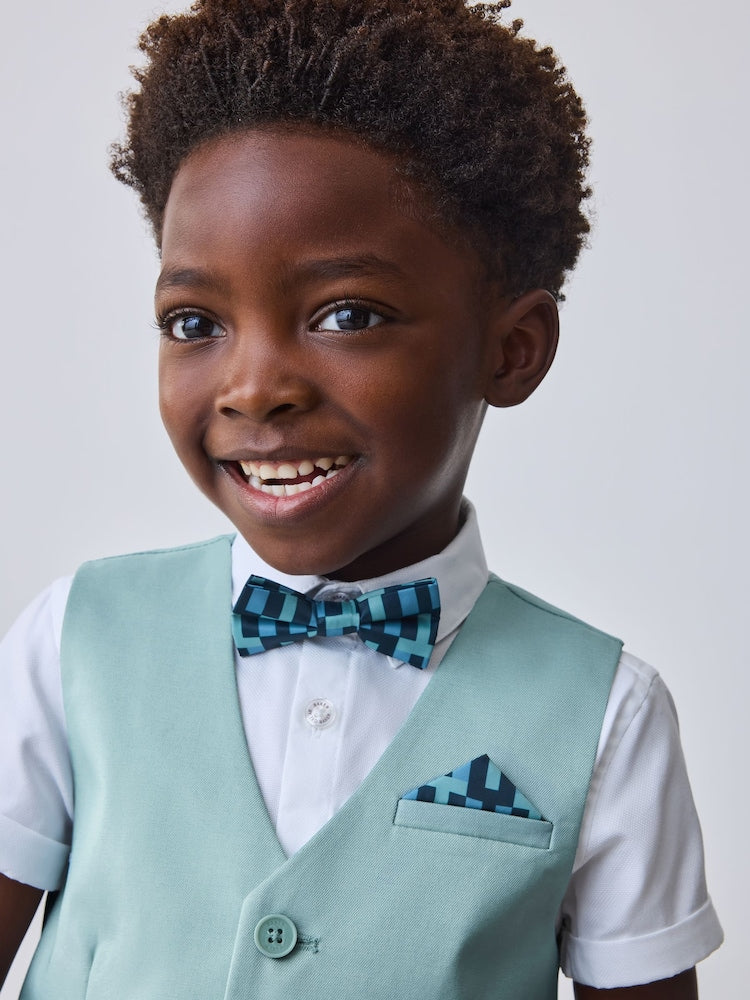 Baker by Ted Baker Shirt Waistcoat and Shorts Set