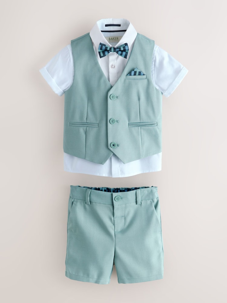 Baker by Ted Baker Shirt Waistcoat and Shorts Set
