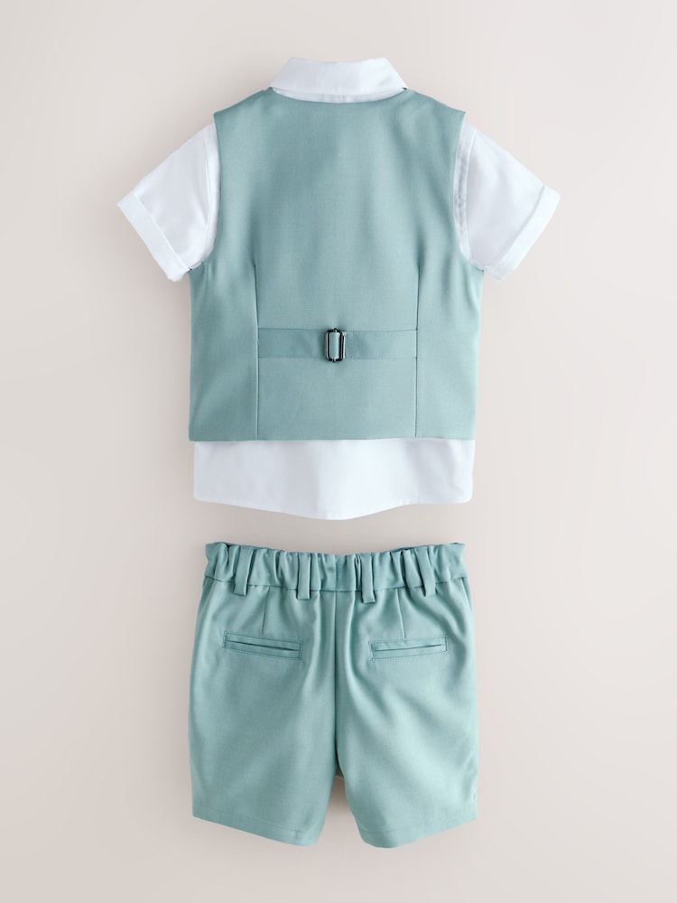 Baker by Ted Baker Shirt Waistcoat and Shorts Set