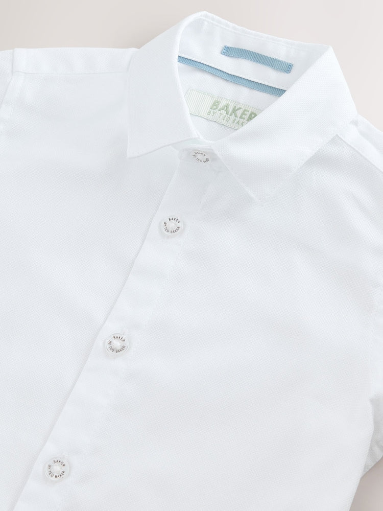 Baker by Ted Baker Grey Waistcoat Shirt And Trousers Set